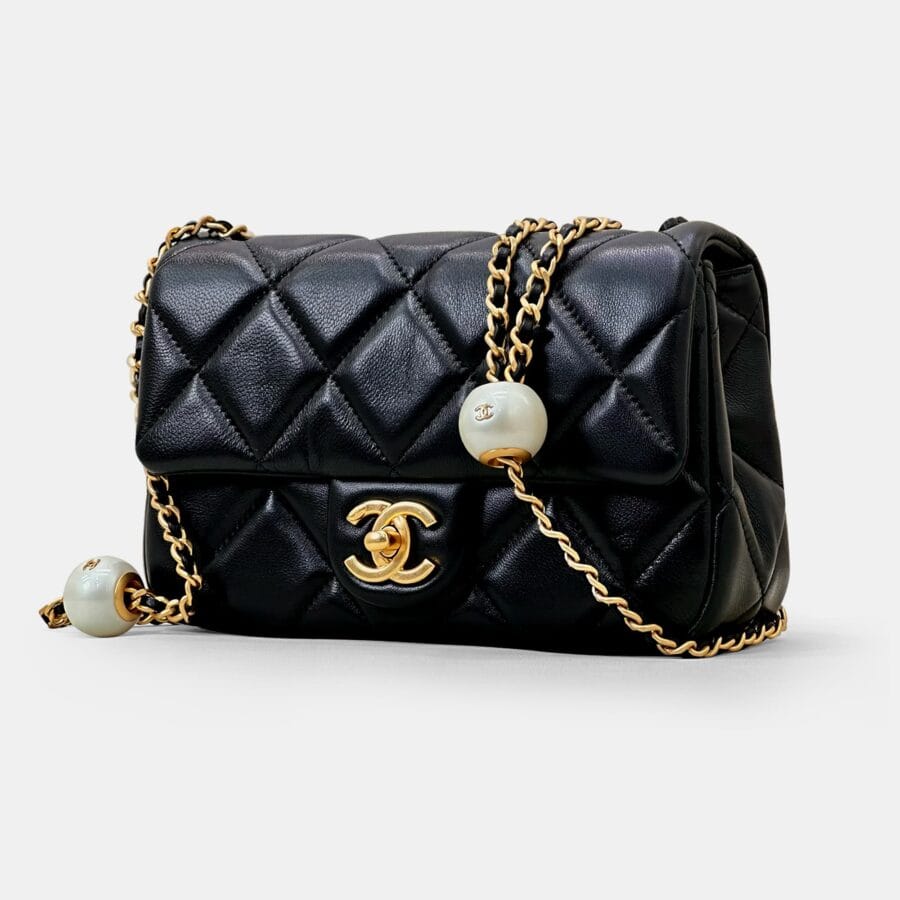 Chanel 24S Mini Flap Bag Pearl Ball - Image 2