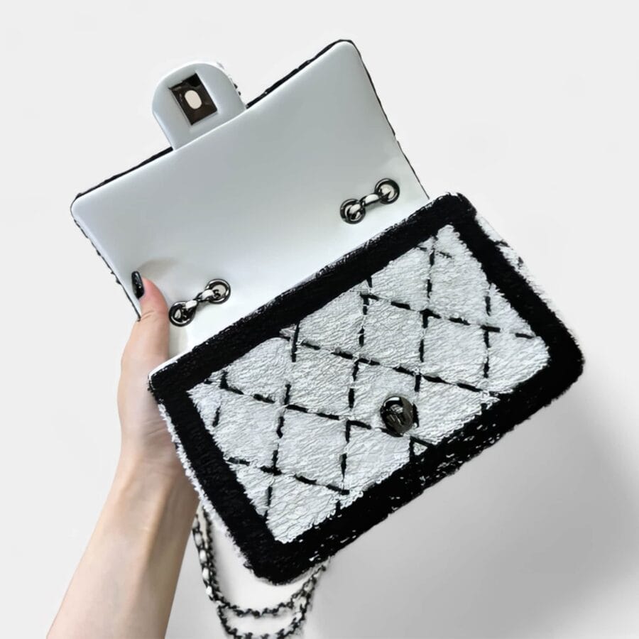 Chanel Sequin Small Flap Bag 24P - Image 2