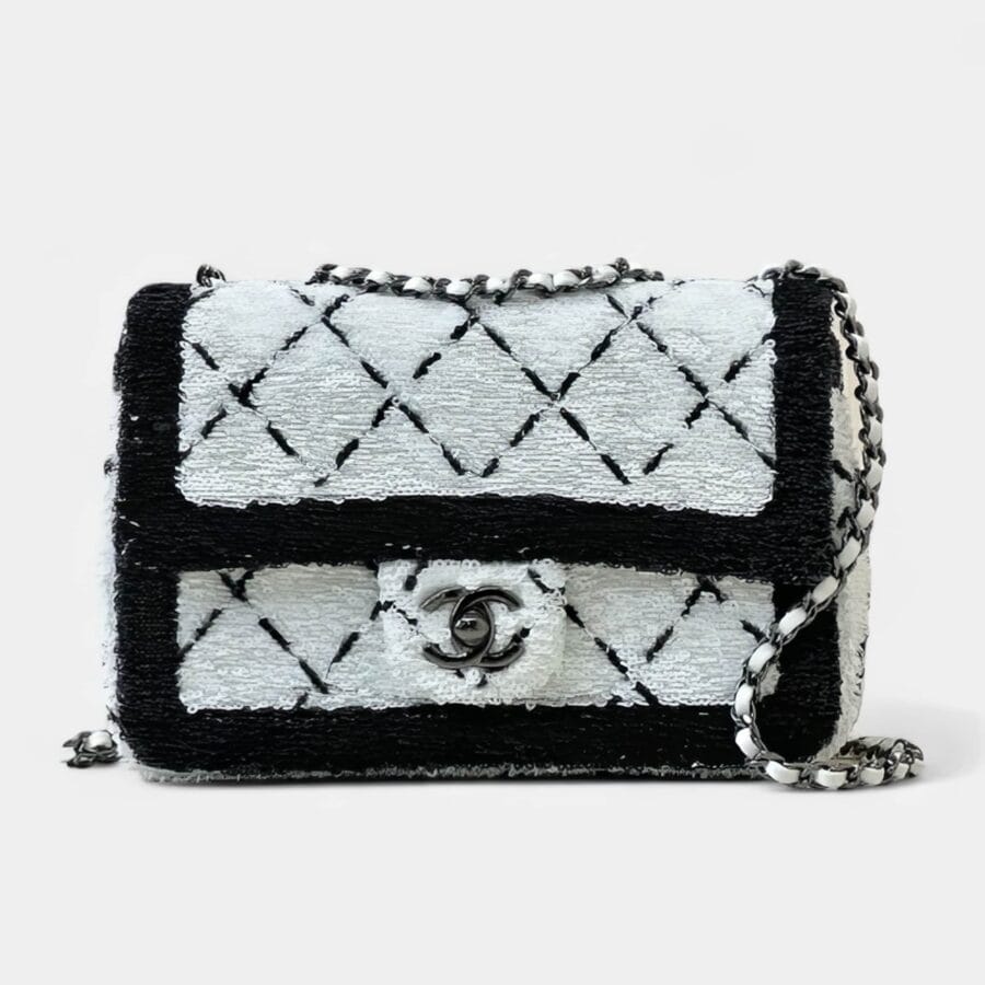 Chanel Sequin Small Flap Bag 24P