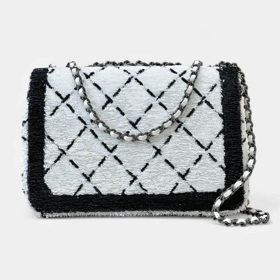 Chanel Sequin Small Flap Bag 24P - Image 5