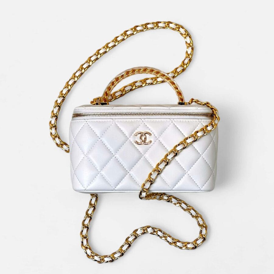 Chanel Long Vanity with Chain Bag