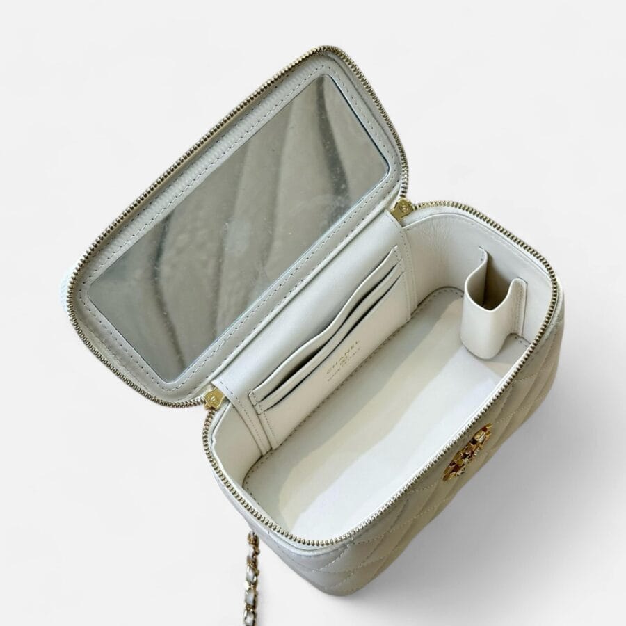 Chanel Small Vanity Case 24P Handbag - Image 3