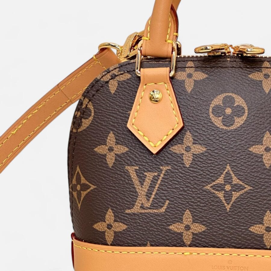 Louis Vuitton Nano Alma Monogram Canvas Handbag - Image 3