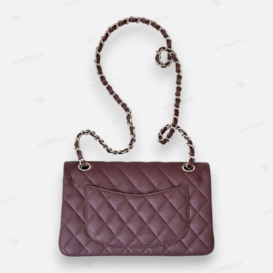 Chanel CF Classic Flap in Chocolate Brown with Caviar Leather Bag - Image 7