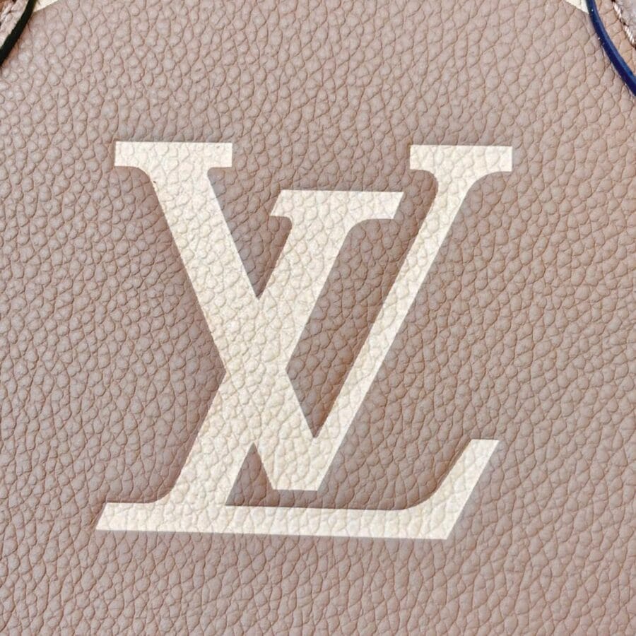 Louis Vuitton Onthego PM HandBag Brown Cowhide Leather - Image 8