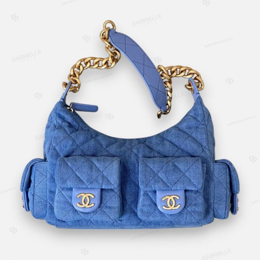 Chanel 25C Hobo Denim Bag