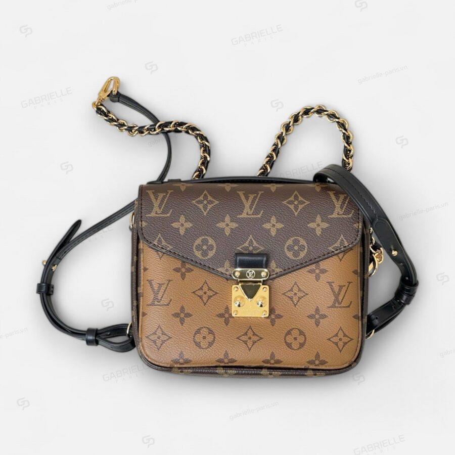 Louis Vuitton Pochette Métis Monogram Canvas Hand Bag