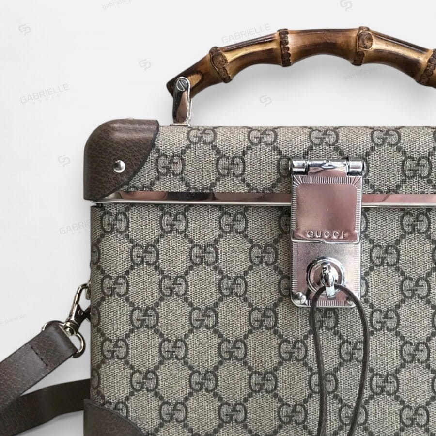 Gucci Globe Trotter Beauty Case Canvas GG Supreme Bag - Image 3