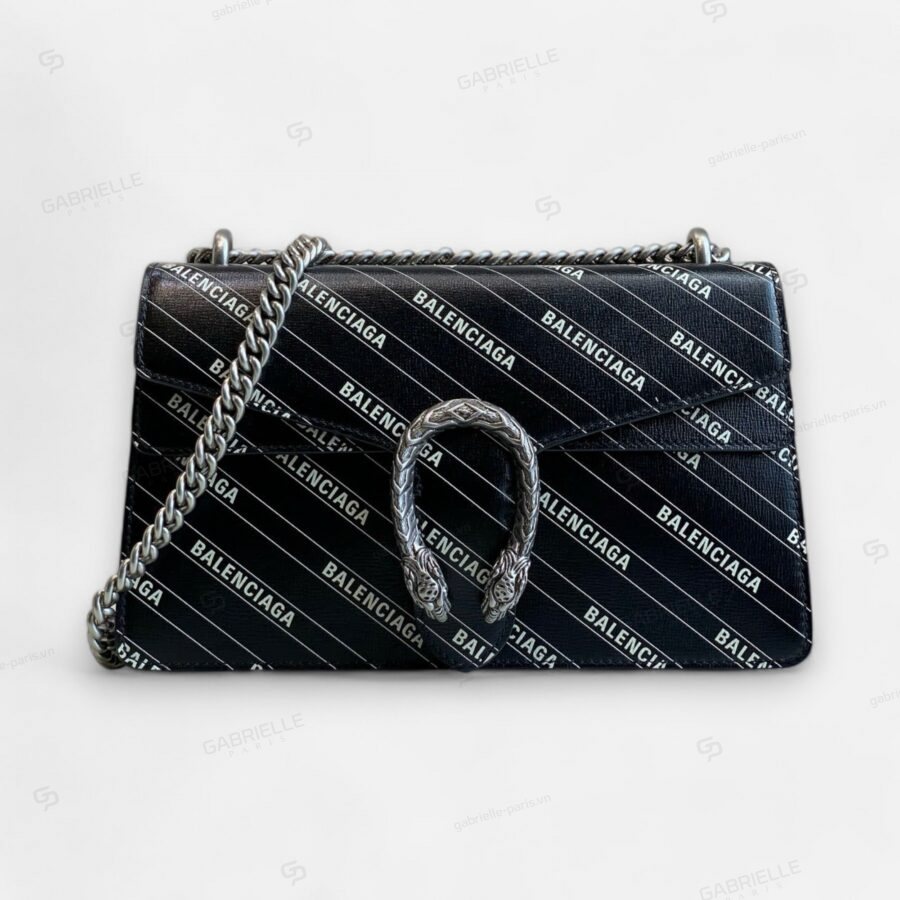 Gucci x Balenciaga The Hacker Project Small Dionysus Black Bag