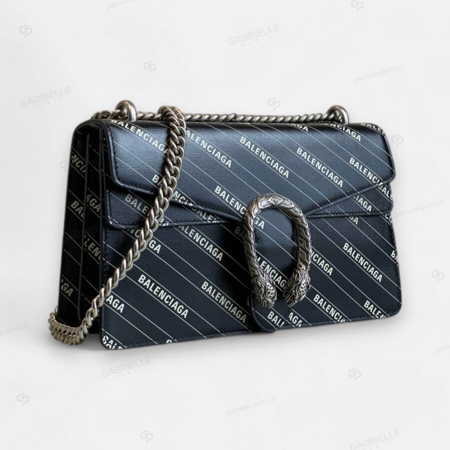 Gucci x Balenciaga The Hacker Project Small Dionysus Black Bag - Image 3