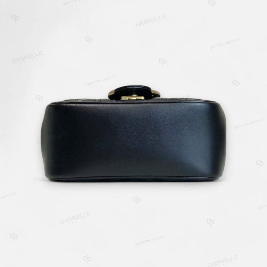 Gucci GG Marmont Matelassé Leather Black Bag - Image 7