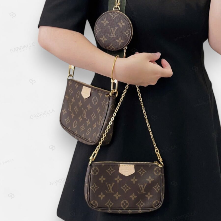 Louis Vuitton Multi Pochette Accessoires Monogram Canvas - Image 9