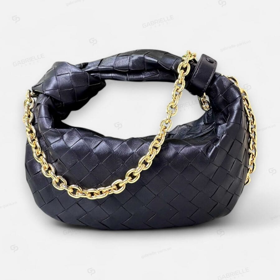 Bottega Veneta Jodie Mini in black with Nappa leather Bag