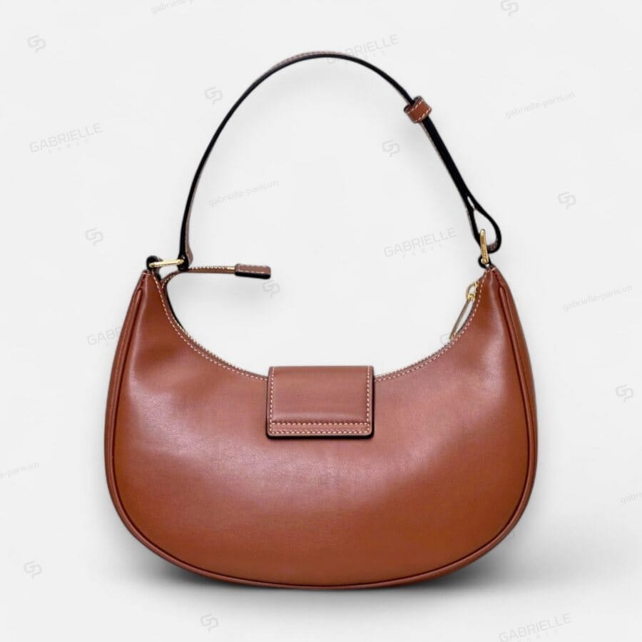 Celine Ava Shoulder with Calfskin Leather Bag - Image 4