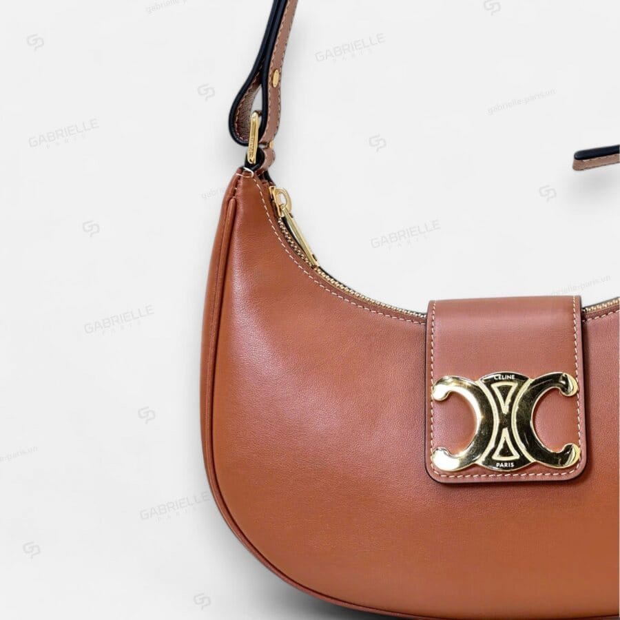 Celine Ava Shoulder with Calfskin Leather Bag - Image 7