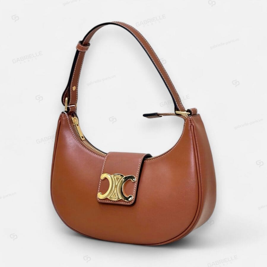 Celine Ava Shoulder with Calfskin Leather Bag - Image 2