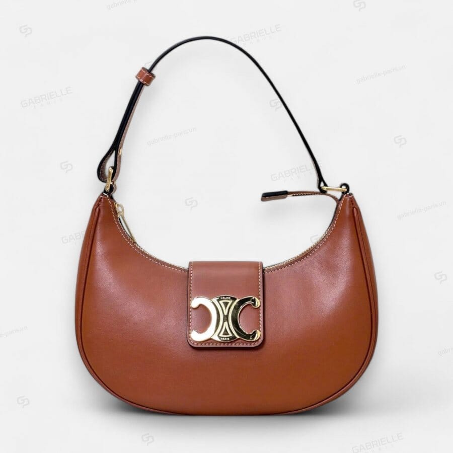 Celine Ava Shoulder with Calfskin Leather Bag