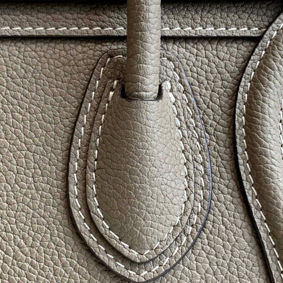 Celine Micro Luggage in Drummed Calfskin Bag - Image 5