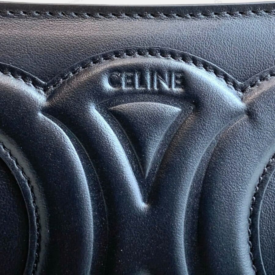 Celine Monobloc in Black with Calfskin Leather Bag - Image 3