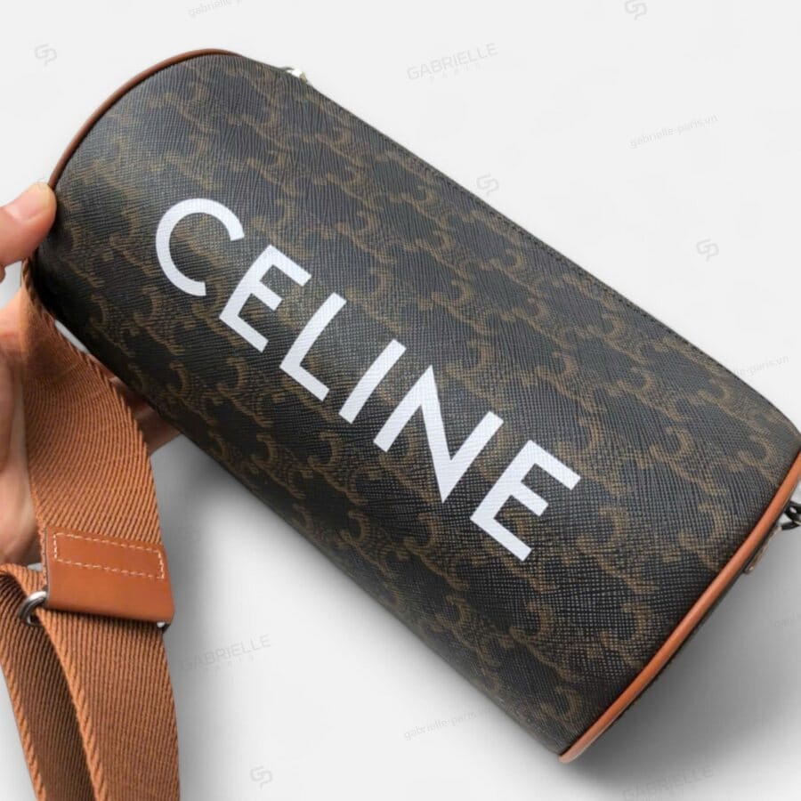 Celine Triomphe Cylinder Bag - Image 8