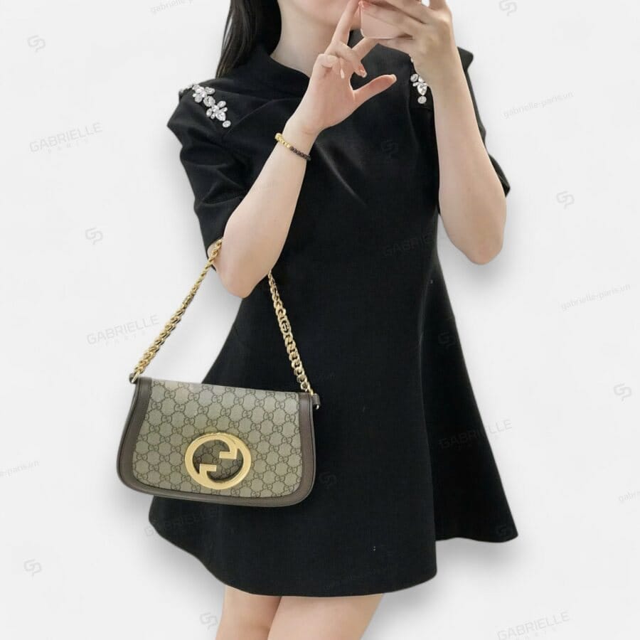 Gucci Blondie Monogram GG Supreme Bag - Image 9