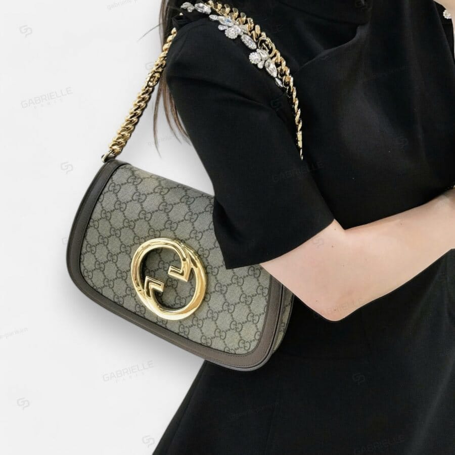 Gucci Blondie Monogram GG Supreme Bag - Image 10