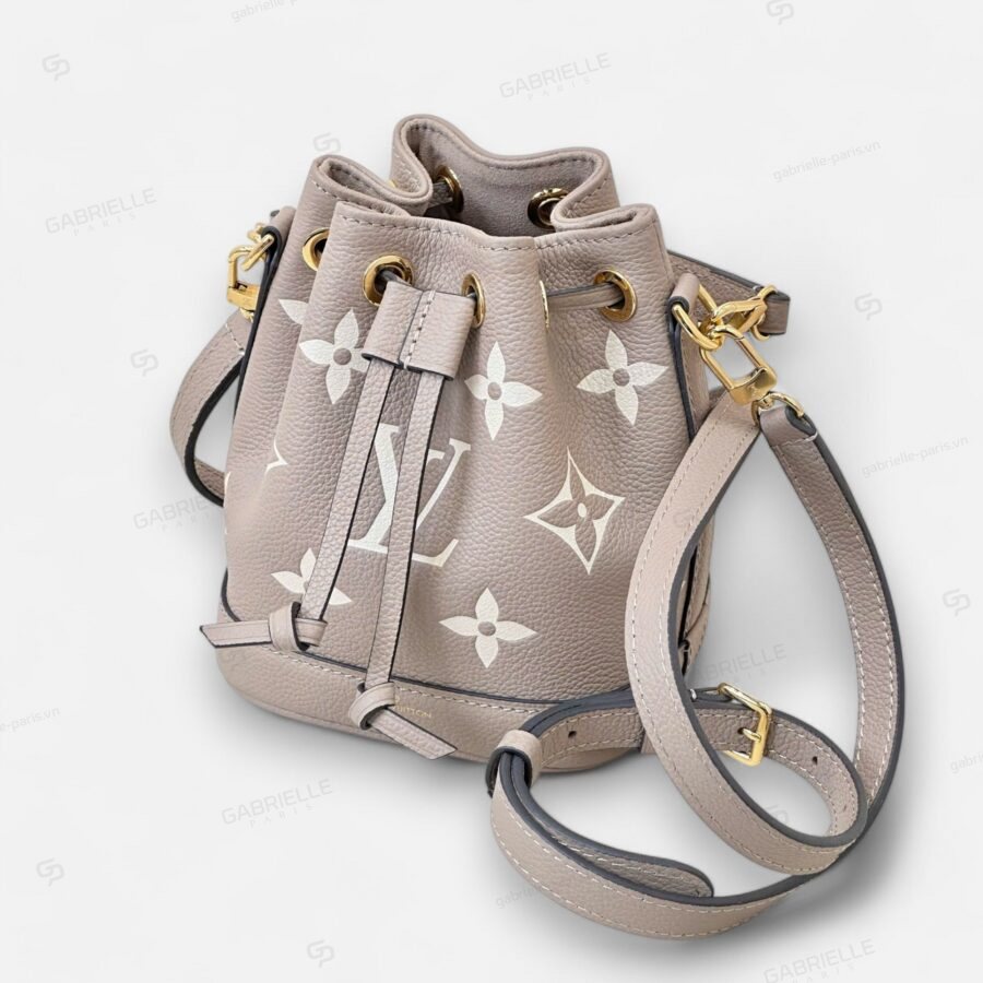 Louis Vuitton Nano Noé Bicolor Monogram Empreinte Bag - Image 2