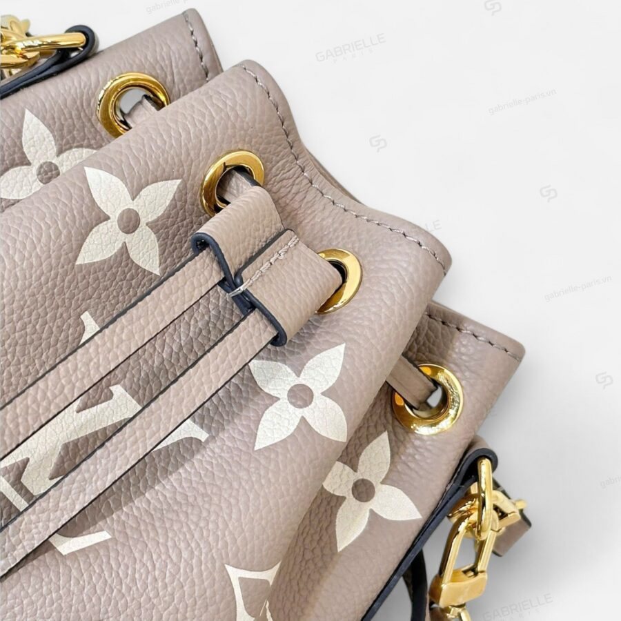 Louis Vuitton Nano Noé Bicolor Monogram Empreinte Bag - Image 4