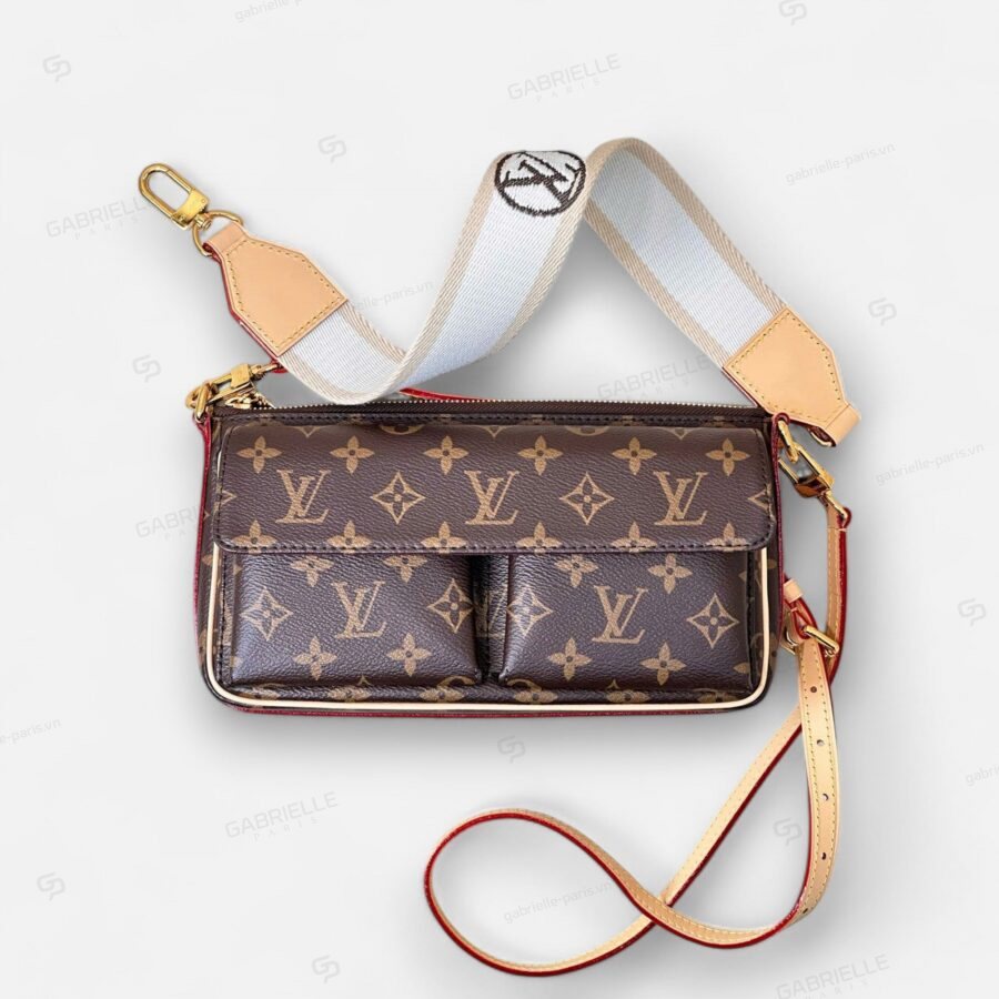 Louis Vuitton Vivacité Monogram Canvas Handbag