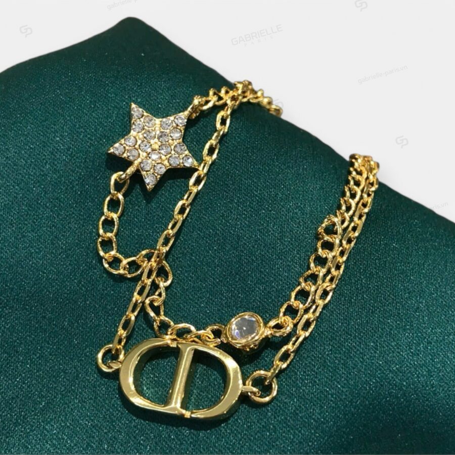 Dior PETITCD Star Gold-Plated Bracelet - Image 8